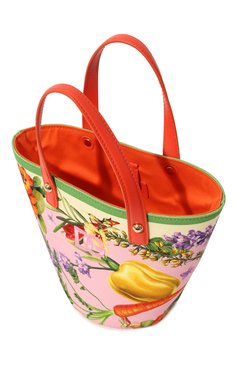 Детская сумка DOLCE & GABBANA розового цвета, арт. EB0054/A4194 | Фото 3 (Материал: Текстиль, Натуральная кожа; Нос: Не проставлено; Материал сплава: Проставлено)