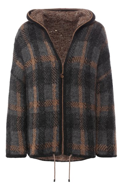 Двусторонний кардиган с капюшоном BRUNELLO CUCINELLI, арт. M3L343006, фото 1