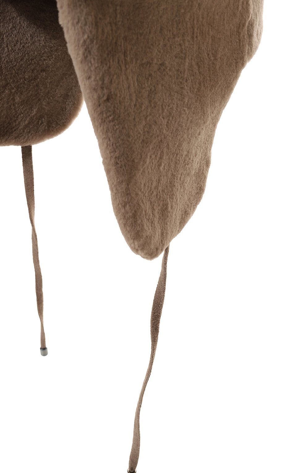 Меховая шапка-ушанка из норки VICTORIA KUSENKOVA темно-бежевого цвета по цене 116820 руб., арт. 321910033247, фото 3 Меховая шапка-ушанка из норки VICTORIA KUSENKOVA, арт. 321910033247, фото 3