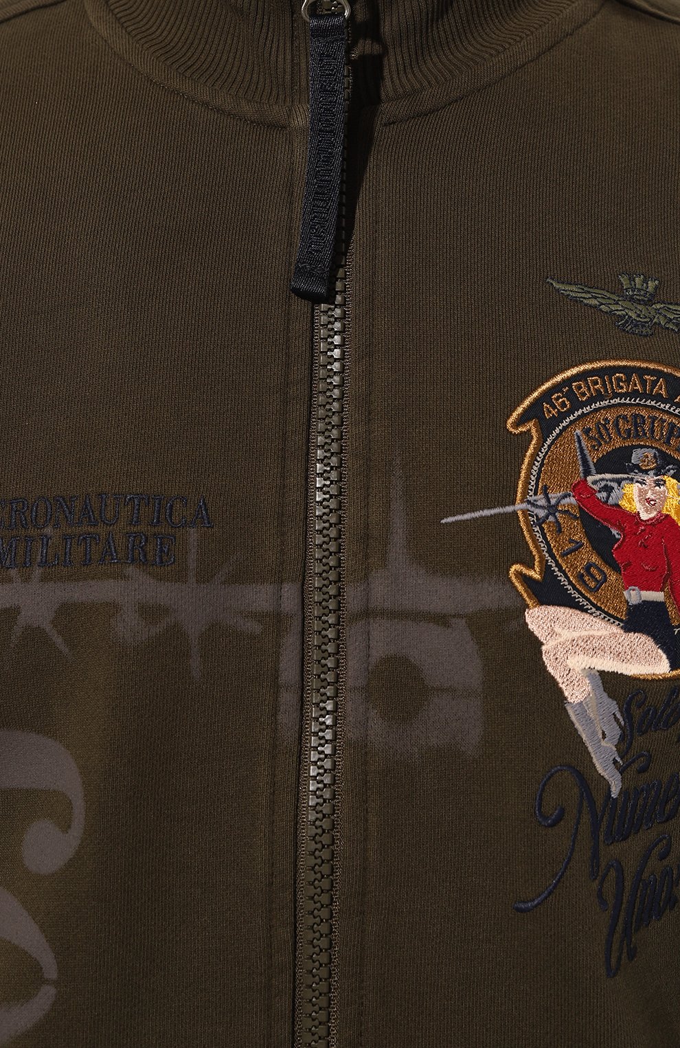 Хлопковая толстовка AERONAUTICA MILITARE, арт. 232/FE1802F511, фото 5