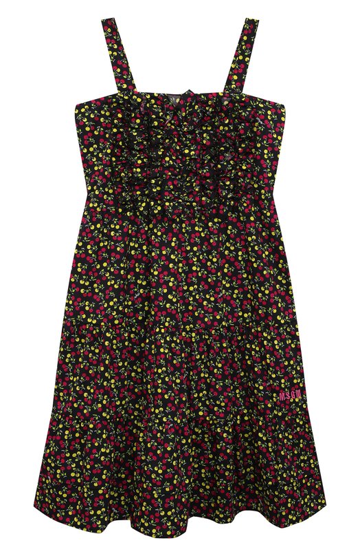

Хлопковый сарафан MSGM kids, Разноцветный