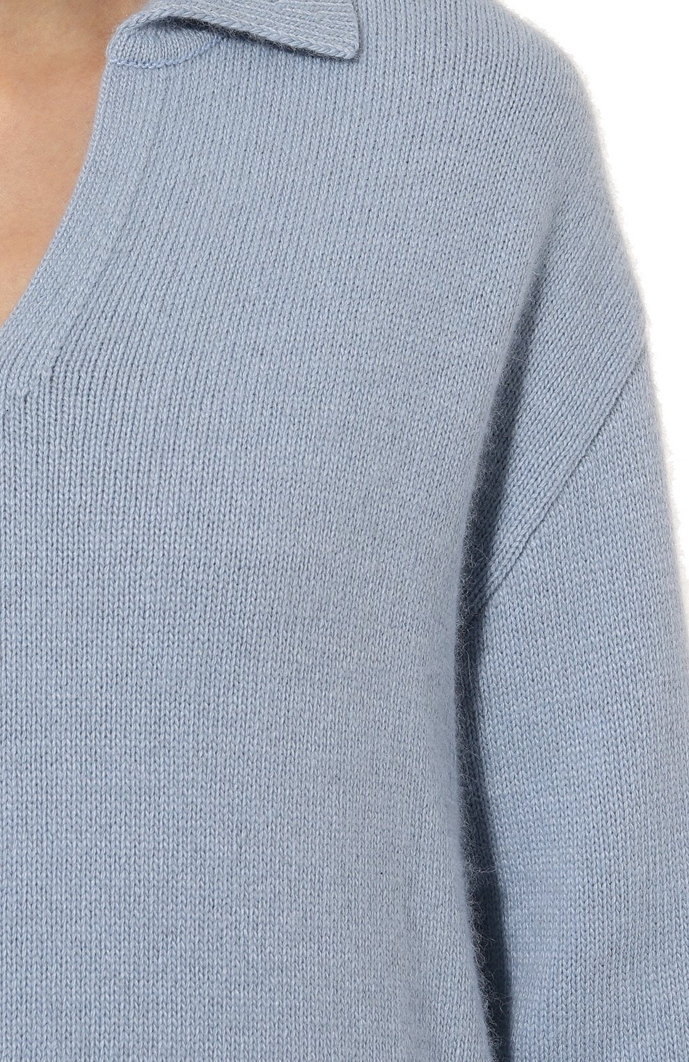 Пуловер из шерсти и вискозы LESYANEBO, арт. FW23/KNIT0012, фото 5