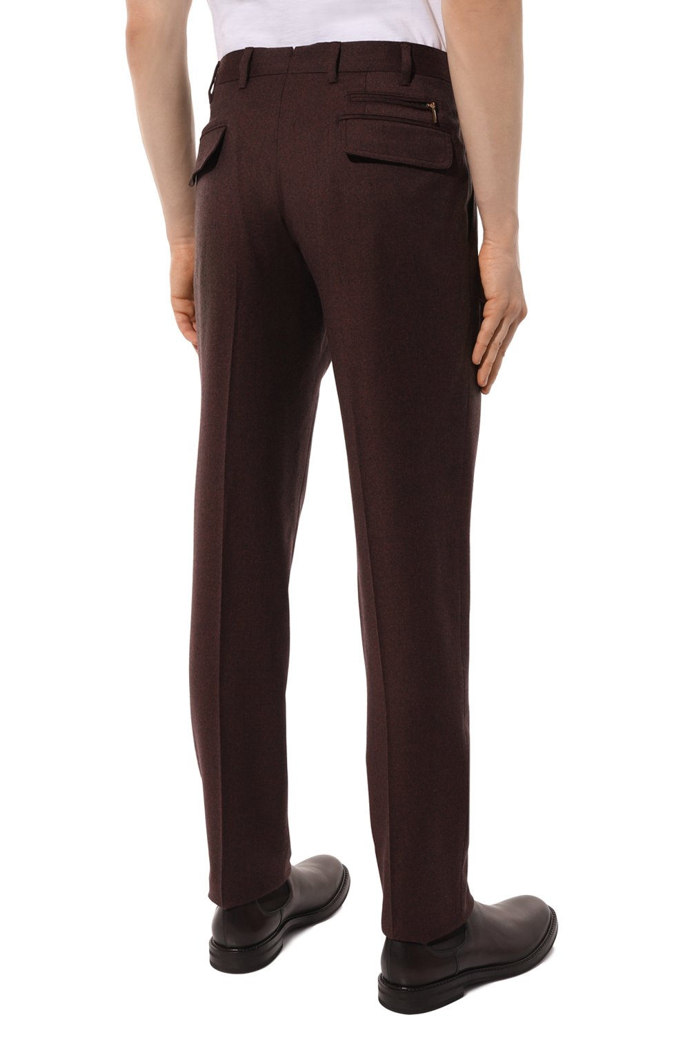 Шерстяные брюки ZILLI, арт. CP0006ZPRA605ZP435000, фото 4