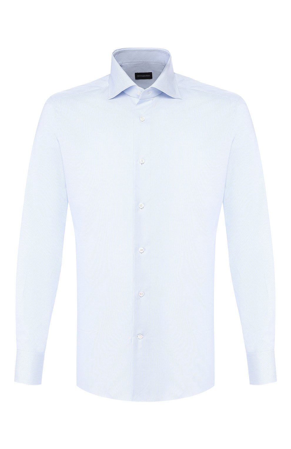 Хлопковая сорочка ZEGNA, арт. 501262/9MS0BA, фото 1