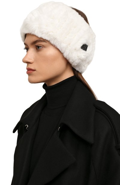 Меховой ободок из кролика YVES SALOMON, арт. 23WAA100XXKREX, фото 2