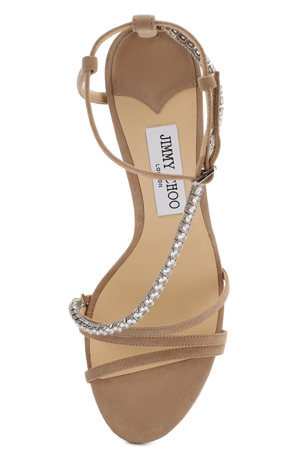 Замшевые босоножки thaia 100 JIMMY CHOO, арт. THAIA100EWA, фото 5