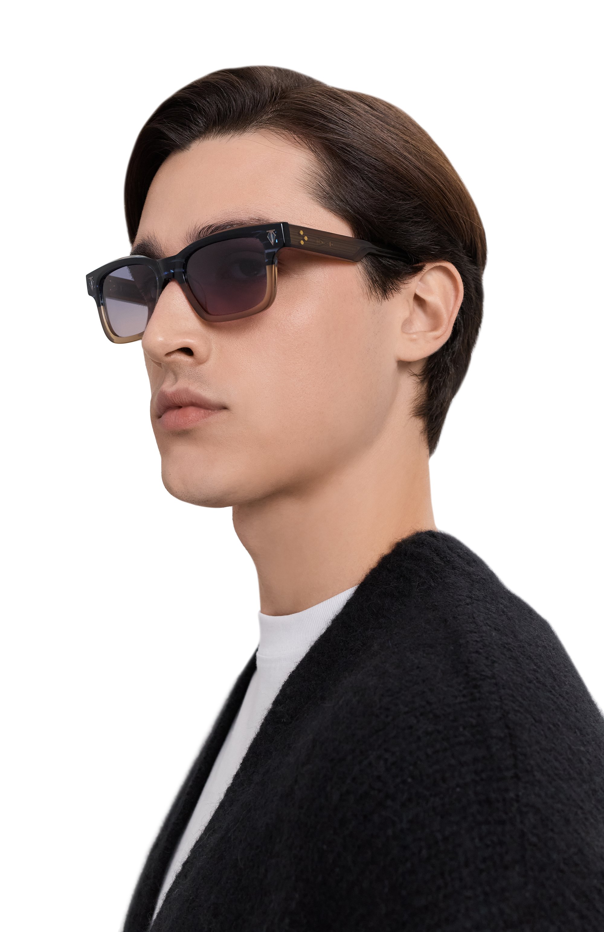 Солнцезащитные очки T HENRI, арт. DAYT0NAP0RT (BLUE T0 BR0WN), фото 2