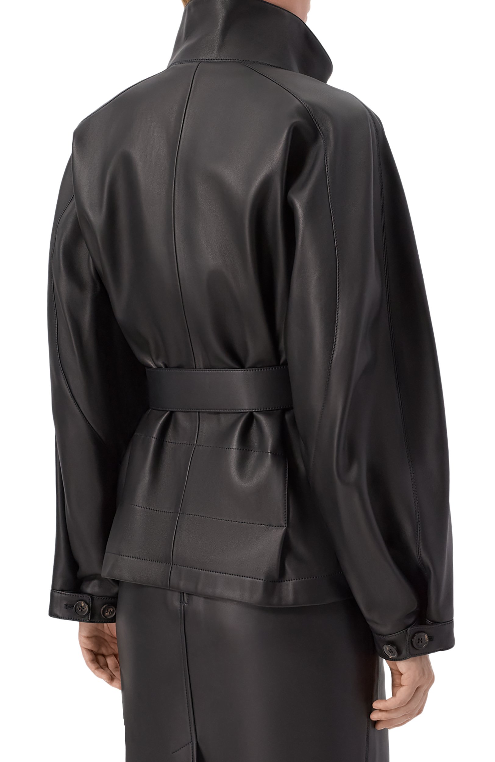 Кожаная куртка ELIE SAAB, арт. J0256NP26/L0006, фото 4