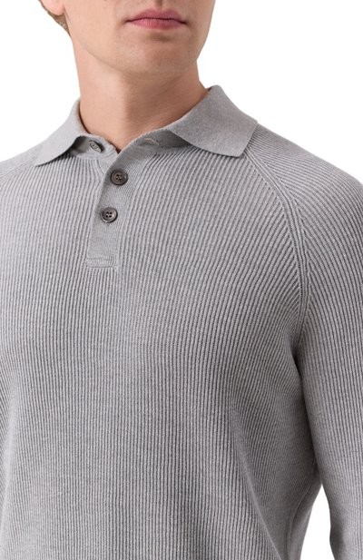 Хлопковое поло BRUNELLO CUCINELLI, арт. M29400105, фото 5