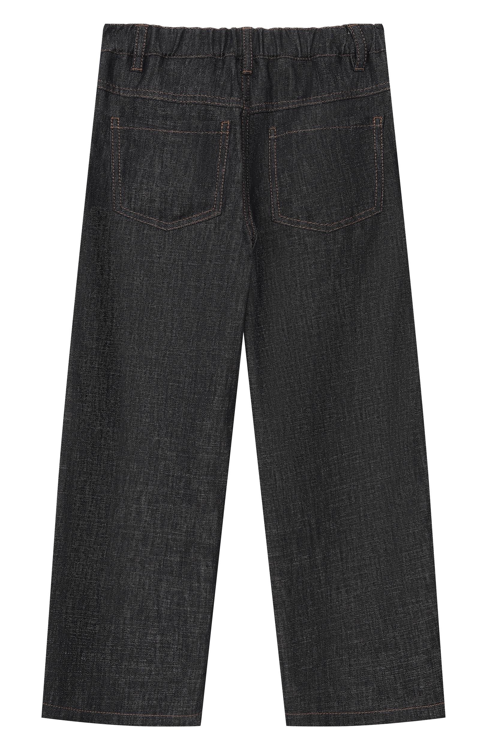 Джинсы BRUNELLO CUCINELLI темно-синего цвета по цене 59950 руб., арт. BB148P675C, фото 2 Джинсы BRUNELLO CUCINELLI, арт. BB148P675C, фото 2