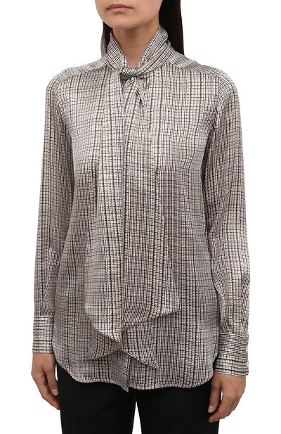 Шелковая блузка KITON, арт. D38455K0587A, фото 3