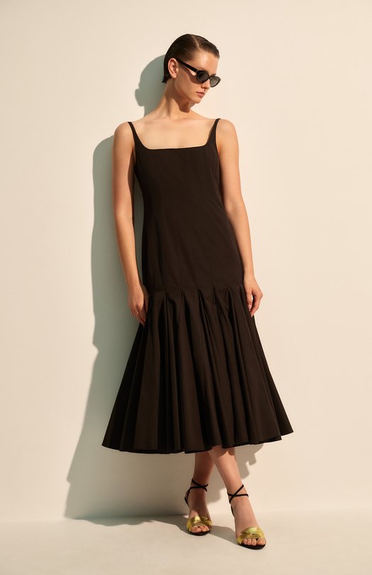 Кожаные босоножки Foliefoliage 85 Valentino 6W0S0MH5/KMN Чёрный  6W0S0MH5/KMN Фото 8