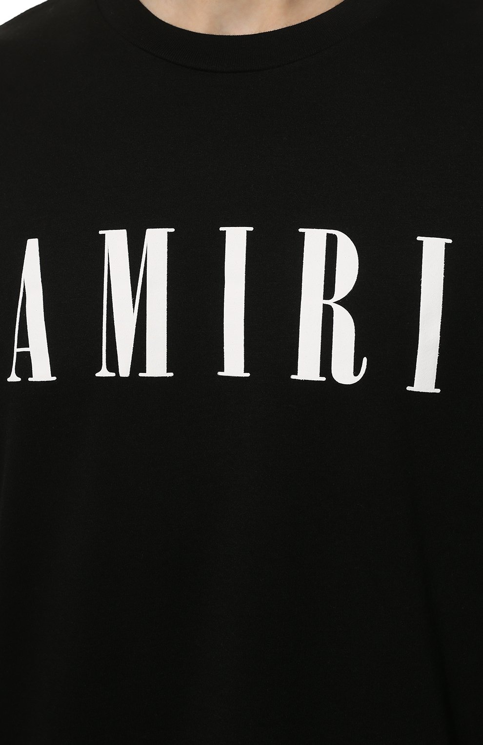Хлопковая футболка AMIRI, арт. PXMJLT001-001, фото 5