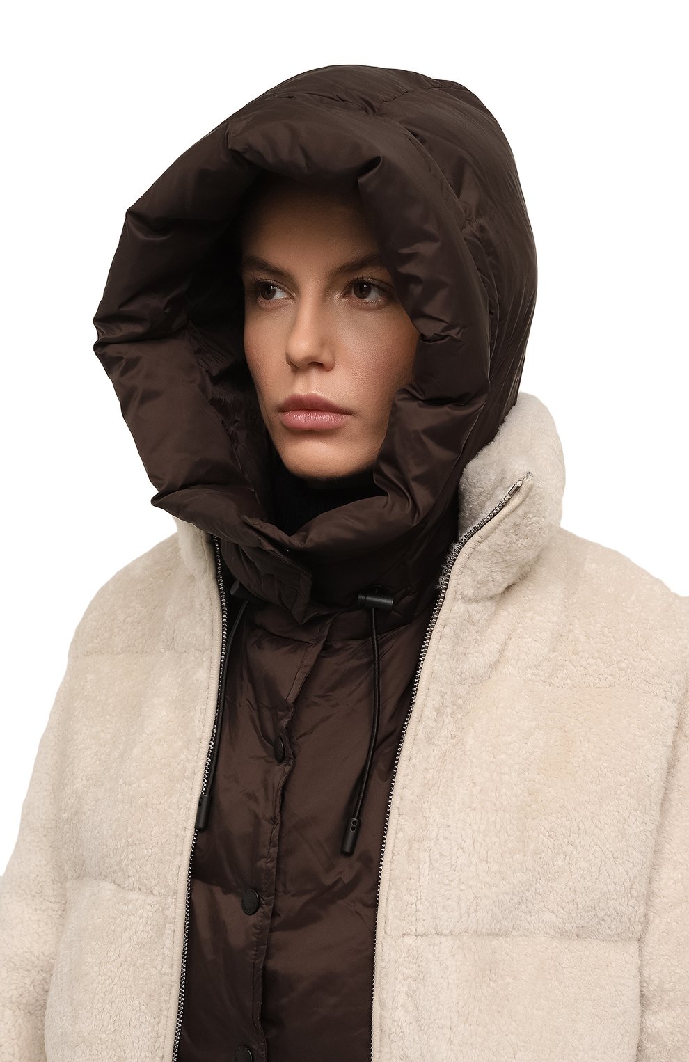 Пуховый капюшон YS ARMY PARIS, арт. 22WFA067XXF64W, фото 2