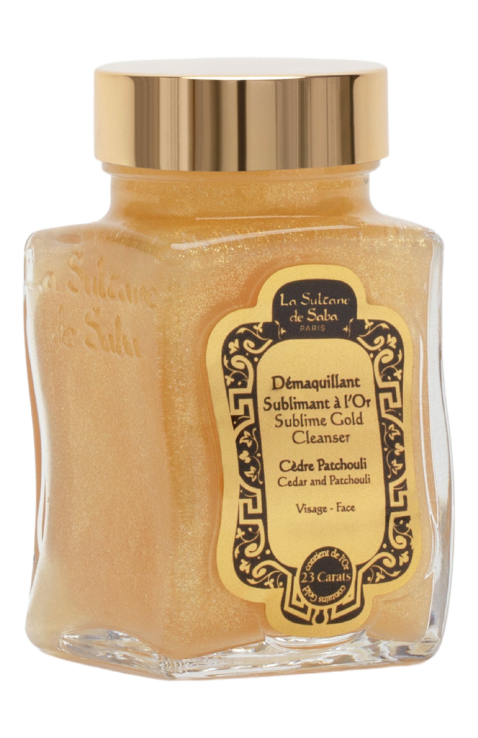 Очищающий гель для лица c ароматом кедра и пачули (100ml) LA SULTANE DE SABA, арт. 3700448602145, фото 3