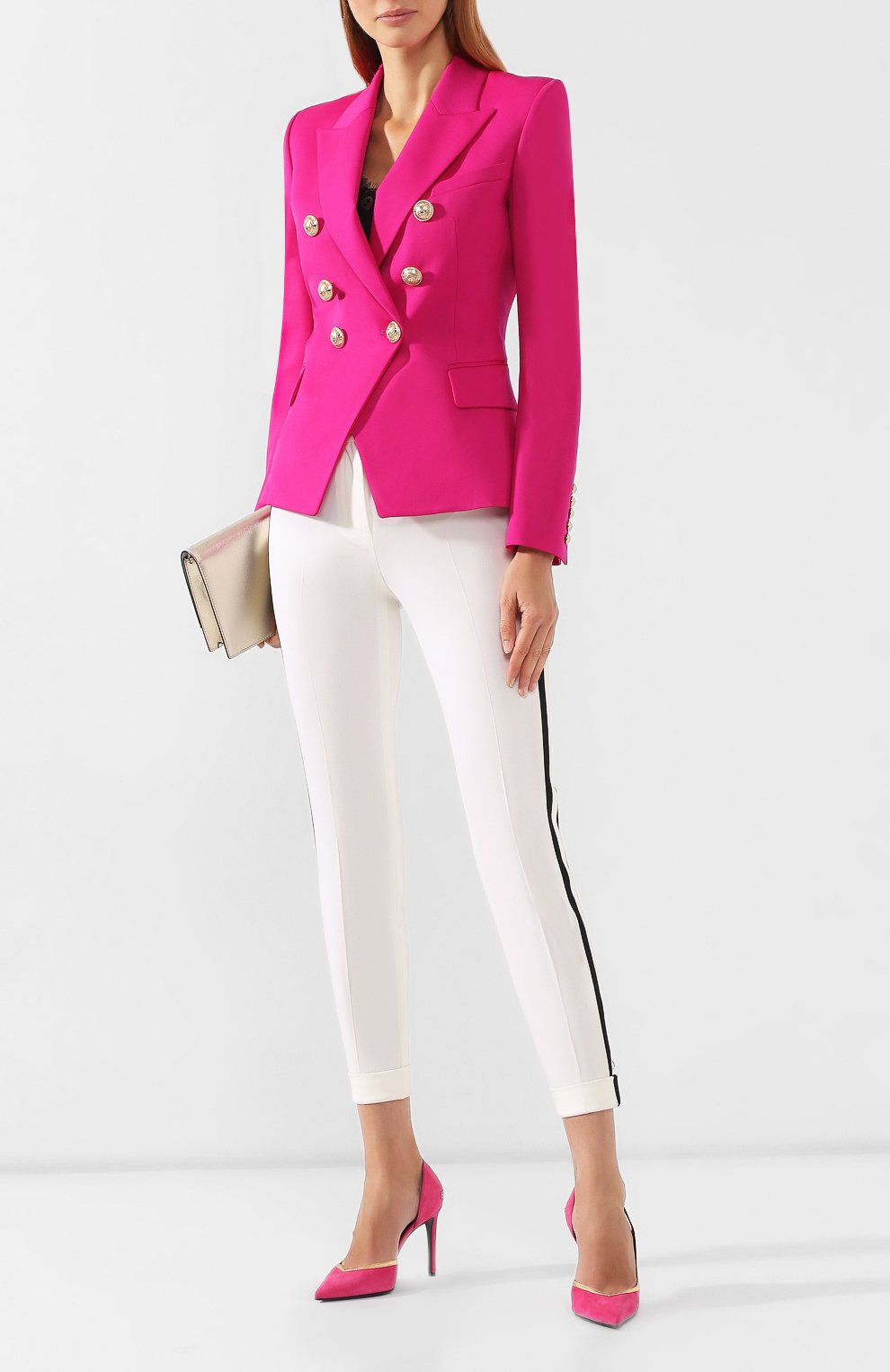 Замшевые туфли miley BALMAIN, арт. SN1C121/LVKN, фото 2