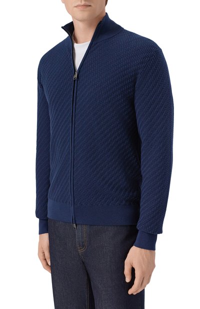 Кардиган из хлопка и шелка BRIONI, арт. UMT20L/PAK22, фото 3