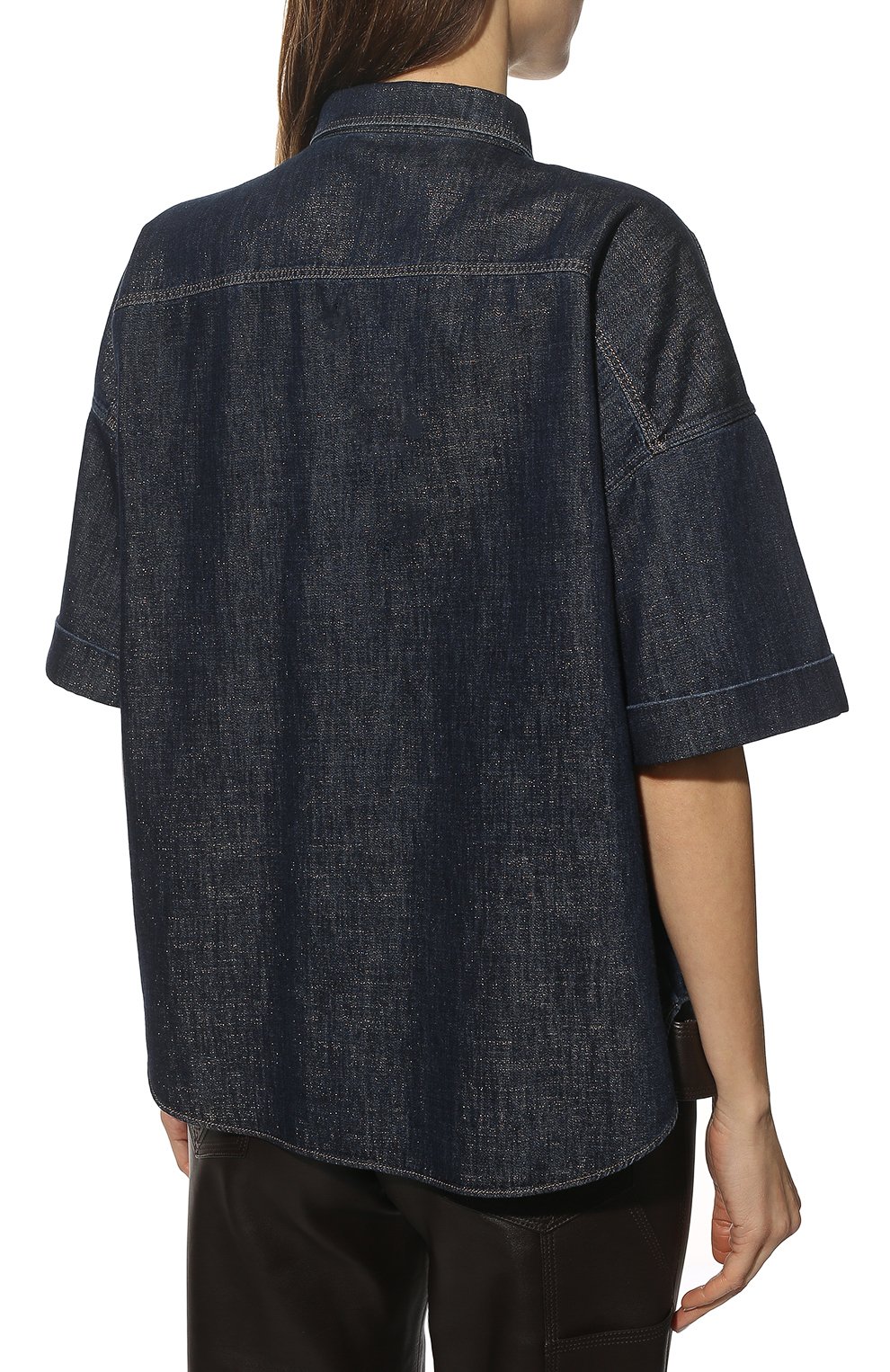 Джинсовая рубашка BRUNELLO CUCINELLI, арт. MH197NL506, фото 4