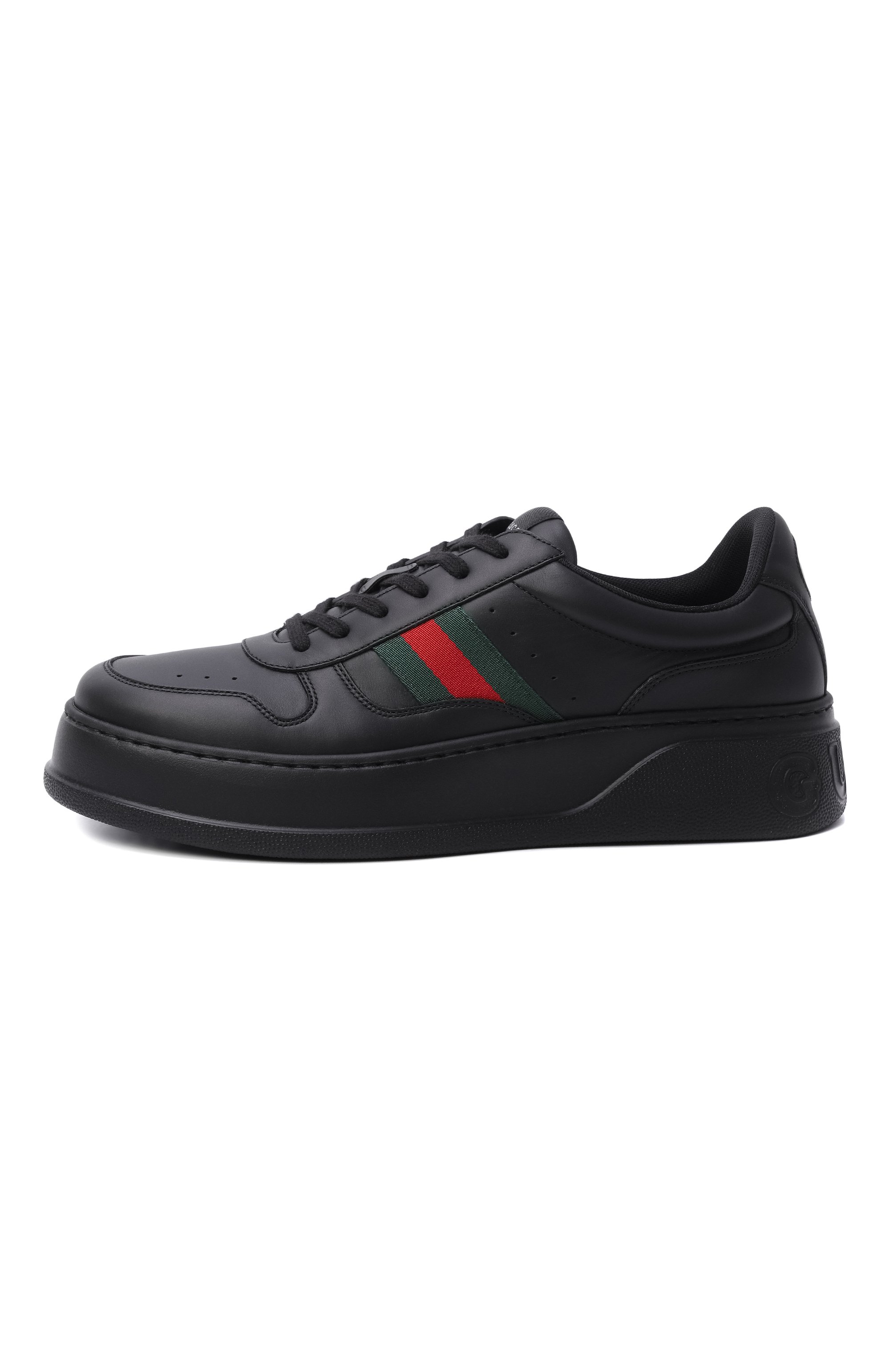 Кожаные кеды GUCCI, арт. 848317/UPG40, фото 3