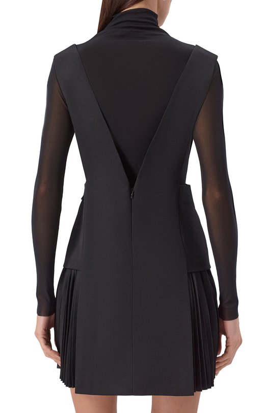 Шерстяное платье Juun.J JW5871W01 Чёрный  JW5871W01 Фото 4