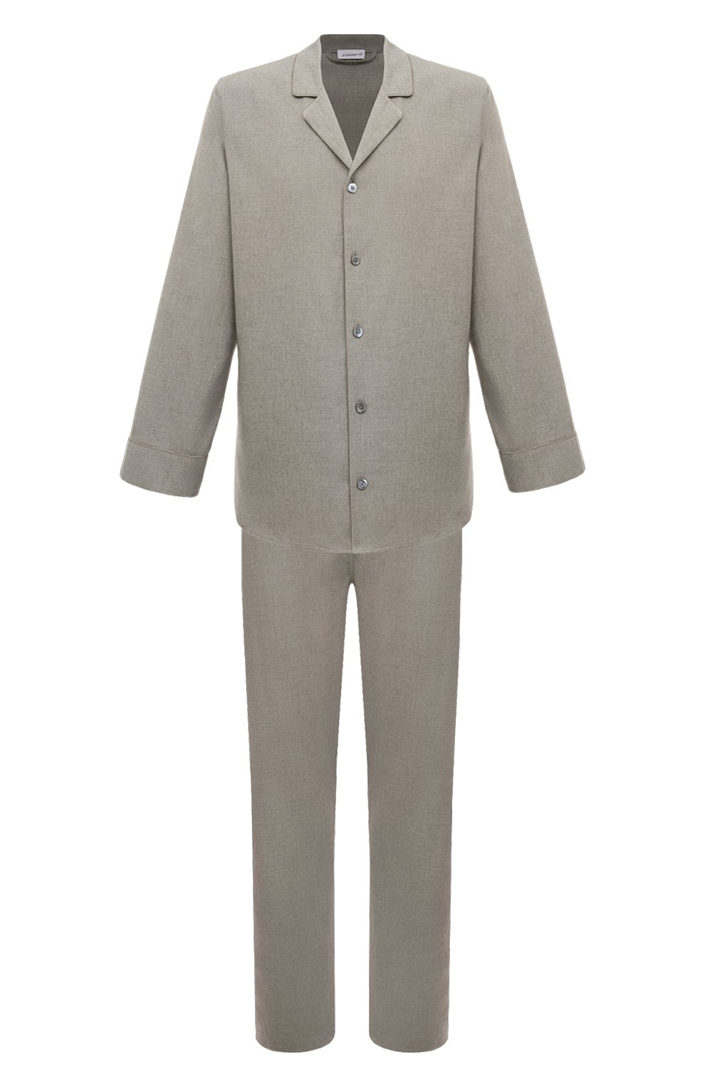 Пижама из хлопка и шерсти ZIMMERLI, арт. 4600-21001, фото 1