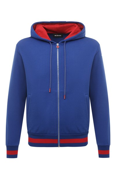 Мужской хлопковая толстовка KITON, арт. UMKZ010