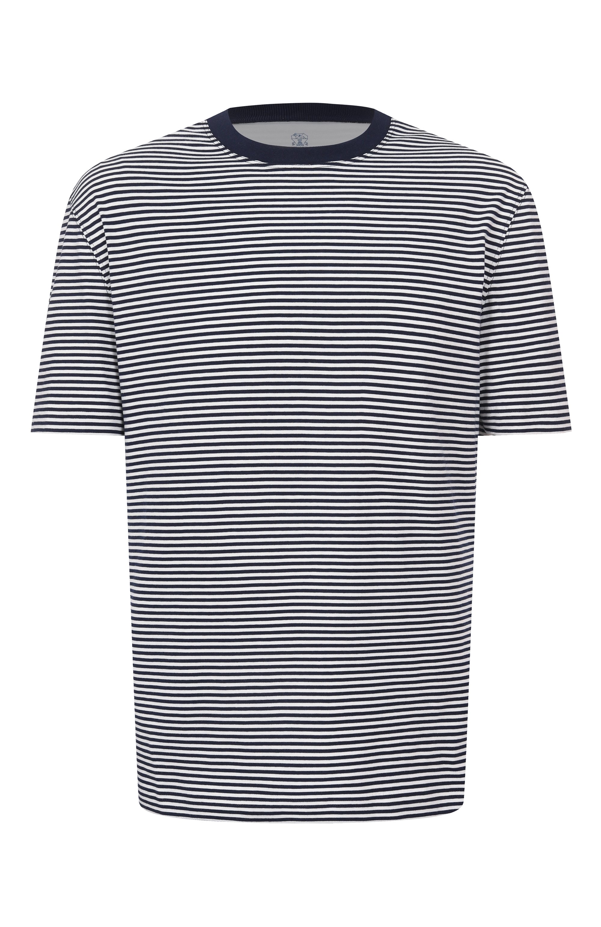 Хлопковая футболка BRUNELLO CUCINELLI, арт. MR8211359P, фото 1