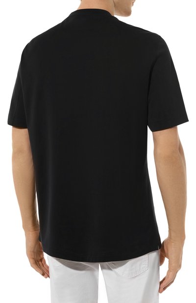 Хлопковая футболка BRUNELLO CUCINELLI, арт. M0B138413, фото 4