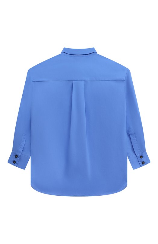 Хлопковая блузка Unlabel Голубой, фото 2
