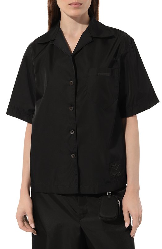 Рубашка Prada 240691-1YFL-F0002-202 Чёрный  240691-1YFL-F0002-202 Фото 3