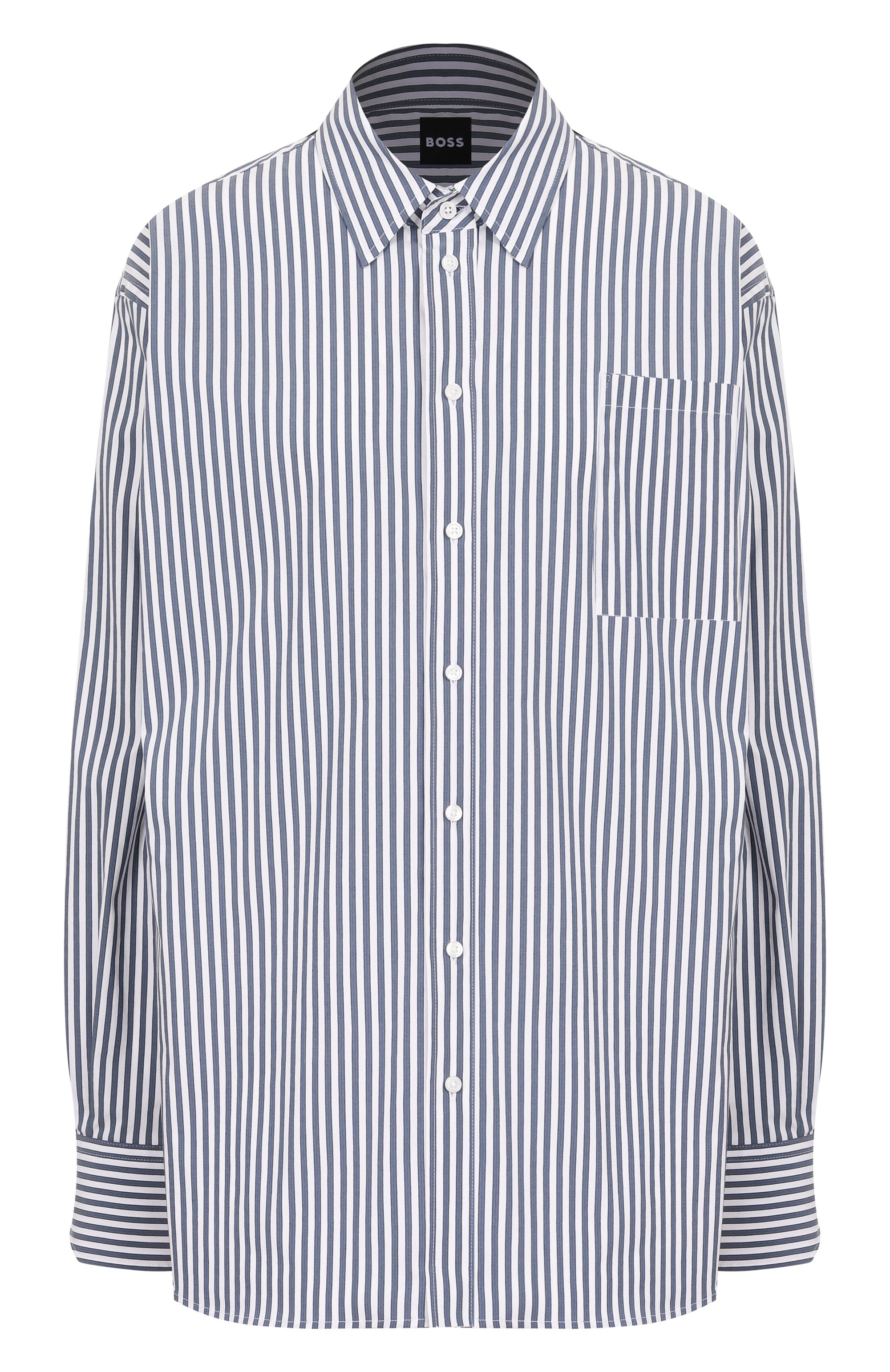 Хлопковая рубашка BOSS, арт. 50547382, фото 1
