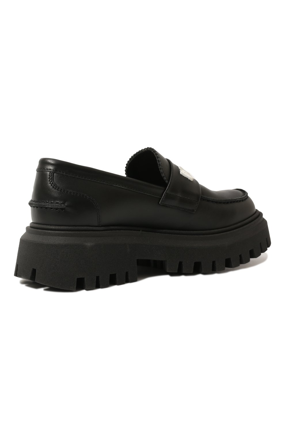 Кожаные лоферы MSGM KIDS, арт. 72549 VAR.1/28-35, фото 3