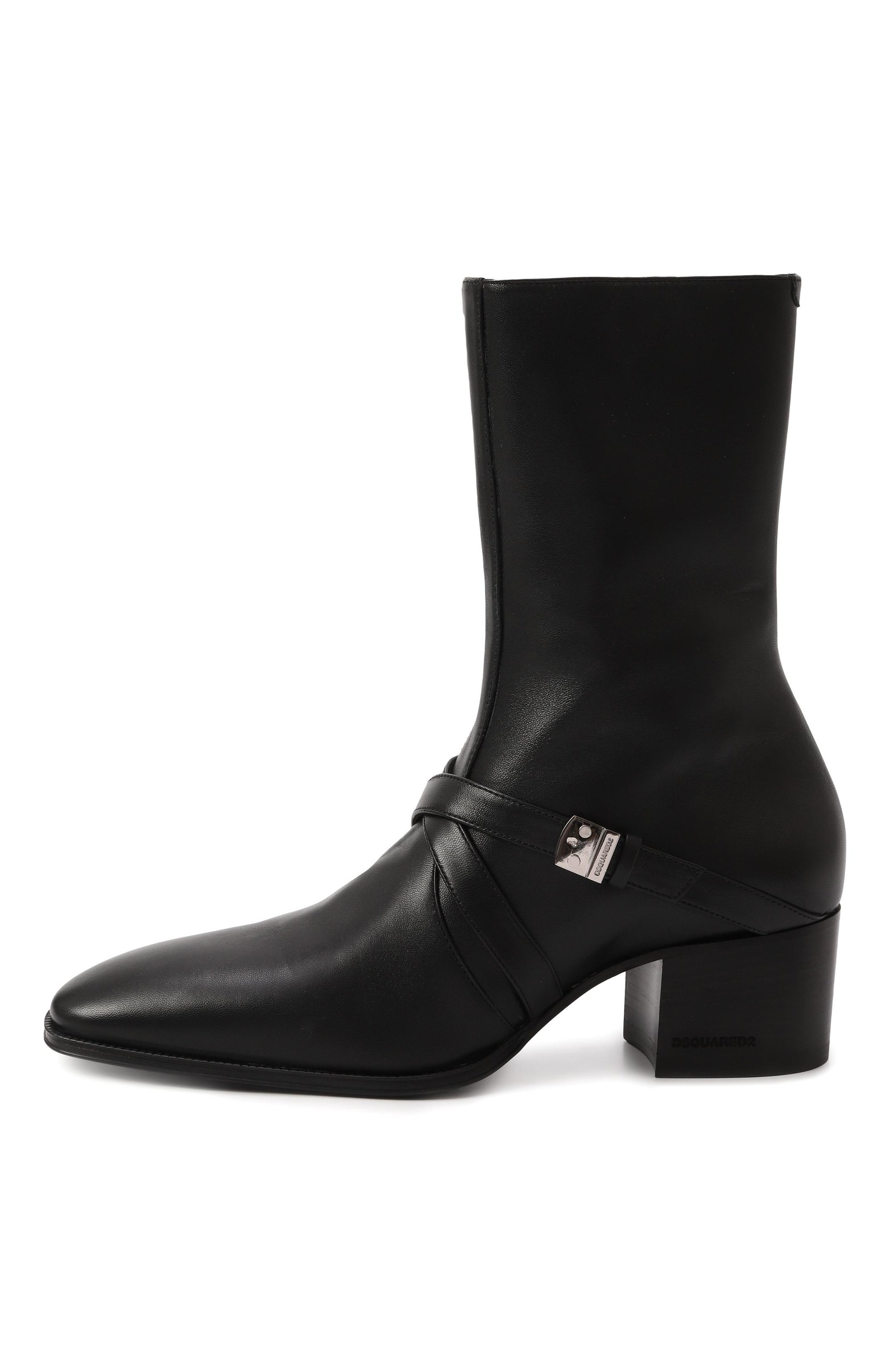 Кожаные ботильоны urban DSQUARED2, арт. ABW0213, фото 4