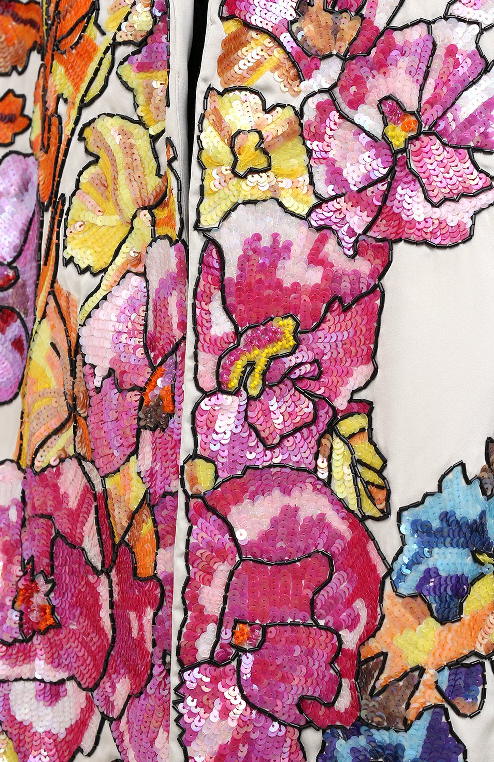 Пальто DRIES VAN NOTEN кремового цвета по цене 381500 руб., арт. 201-10293-9377, фото 5 Пальто DRIES VAN NOTEN, арт. 201-10293-9377, фото 5