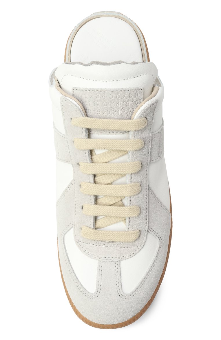 Кожаные кеды replica MAISON MARGIELA, арт. S37WS0590/P1895, фото 4