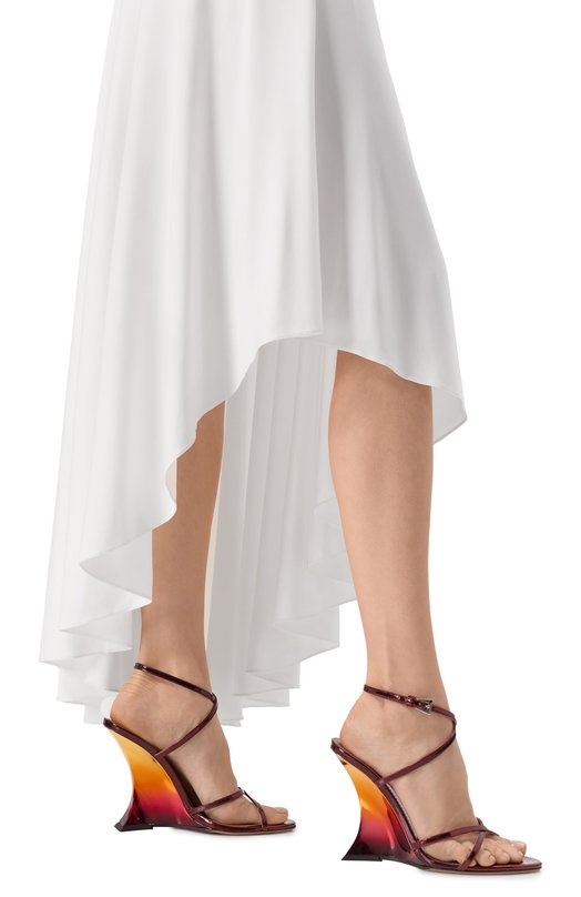 Кожаные босоножки Nina 105 Paris Texas PX1541/XNPMR Бордовый  PX1541/XNPMR Фото 3