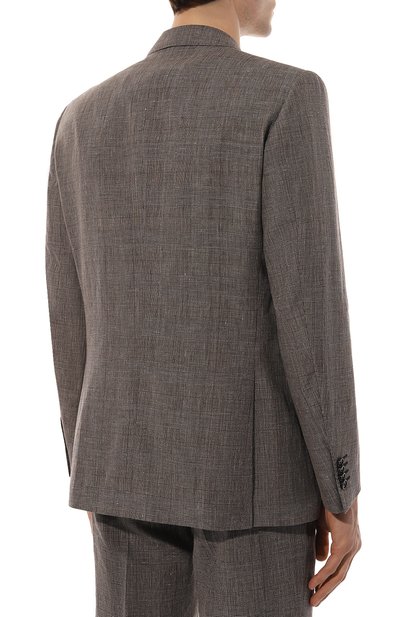 Костюм из льна и шерсти CORNELIANI, арт. 916008-3117215_1, фото 3