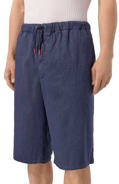 Шорты изо льна и хлопка KITON, арт. UPR004LK0603H, фото 3
