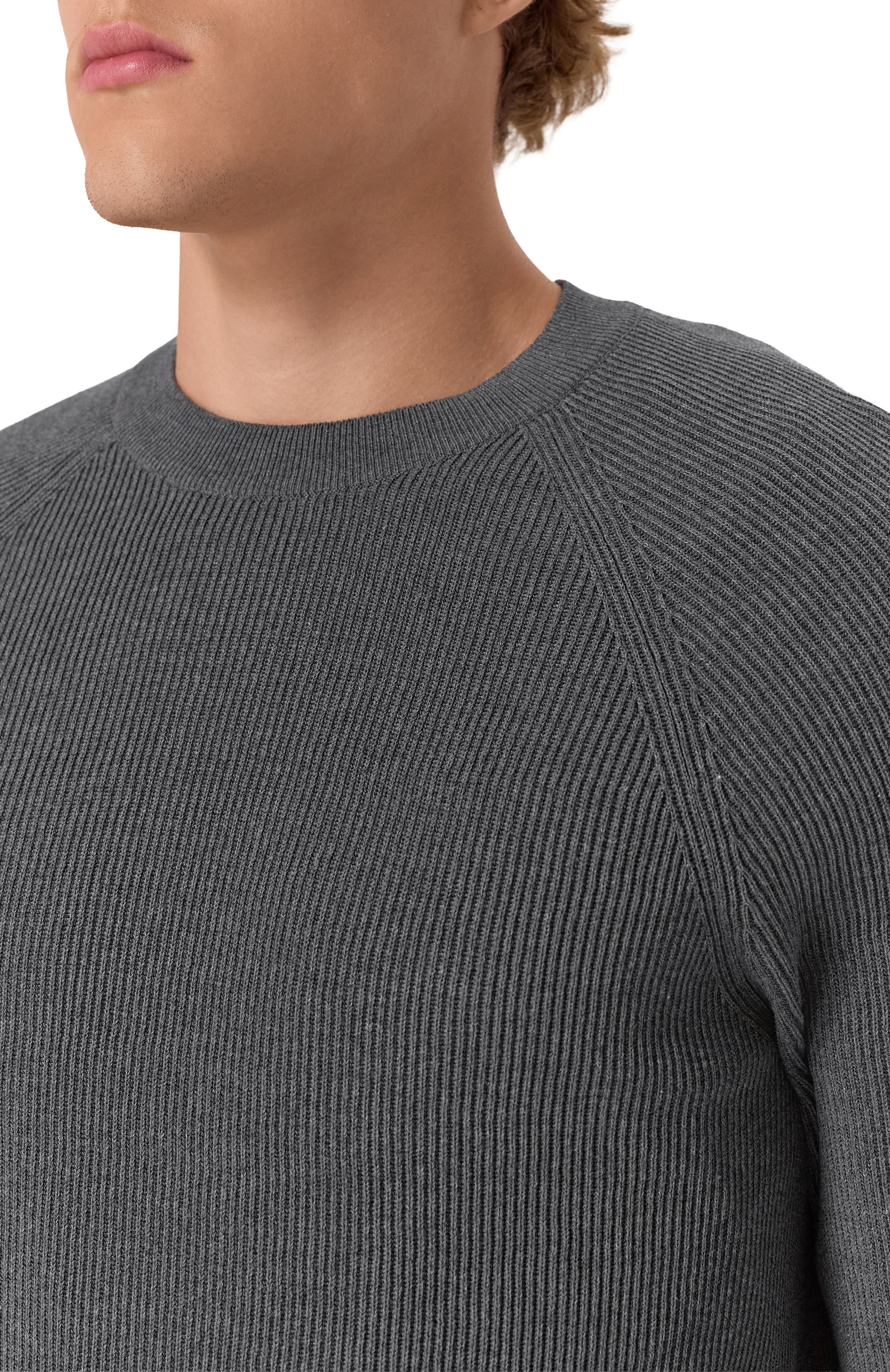 Хлопковый джемпер BRUNELLO CUCINELLI, арт. M29400100, фото 5