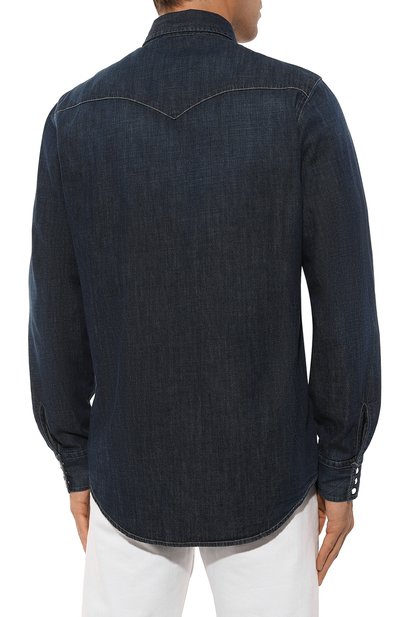 Джинсовая рубашка MVST, арт. C0DY/B059, фото 4