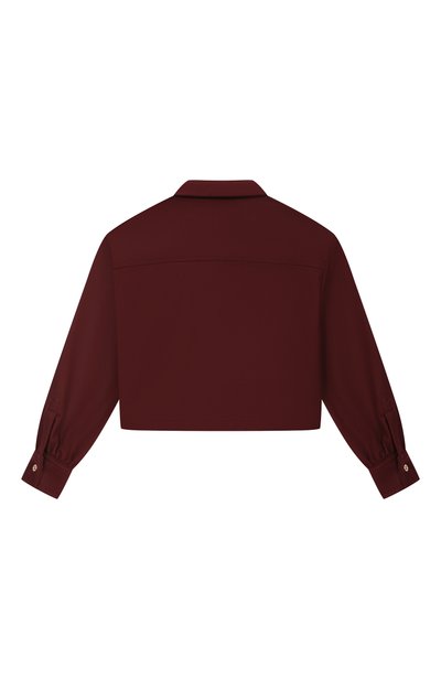 Шерстяная рубашка BALMAIN, арт. BZ5A00