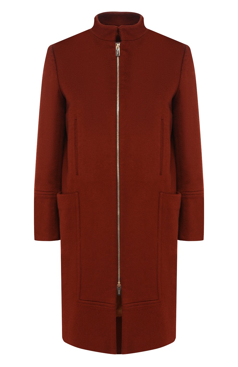Кашемировое пальто KITON коричневого цвета по цене 445000 руб., арт. D48609K04S54, фото 1 Кашемировое пальто KITON, арт. D48609K04S54, фото 1