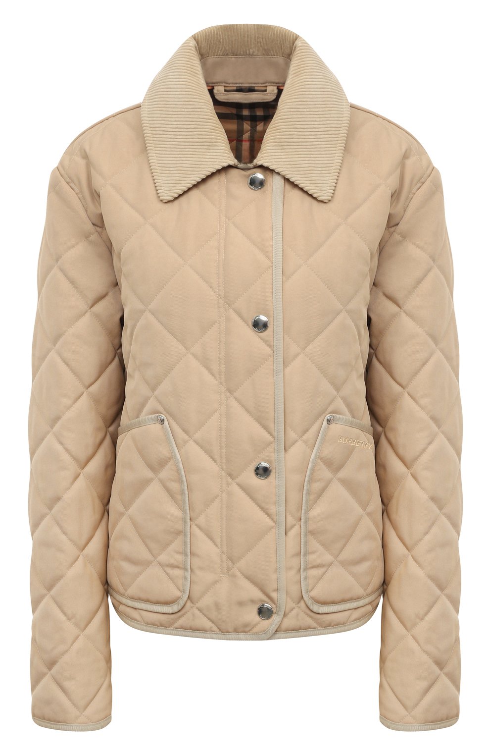 Утепленная куртка BURBERRY бежевого цвета по цене 159000 руб., арт. 8078520, фото 1 Утепленная куртка BURBERRY, арт. 8078520, фото 1