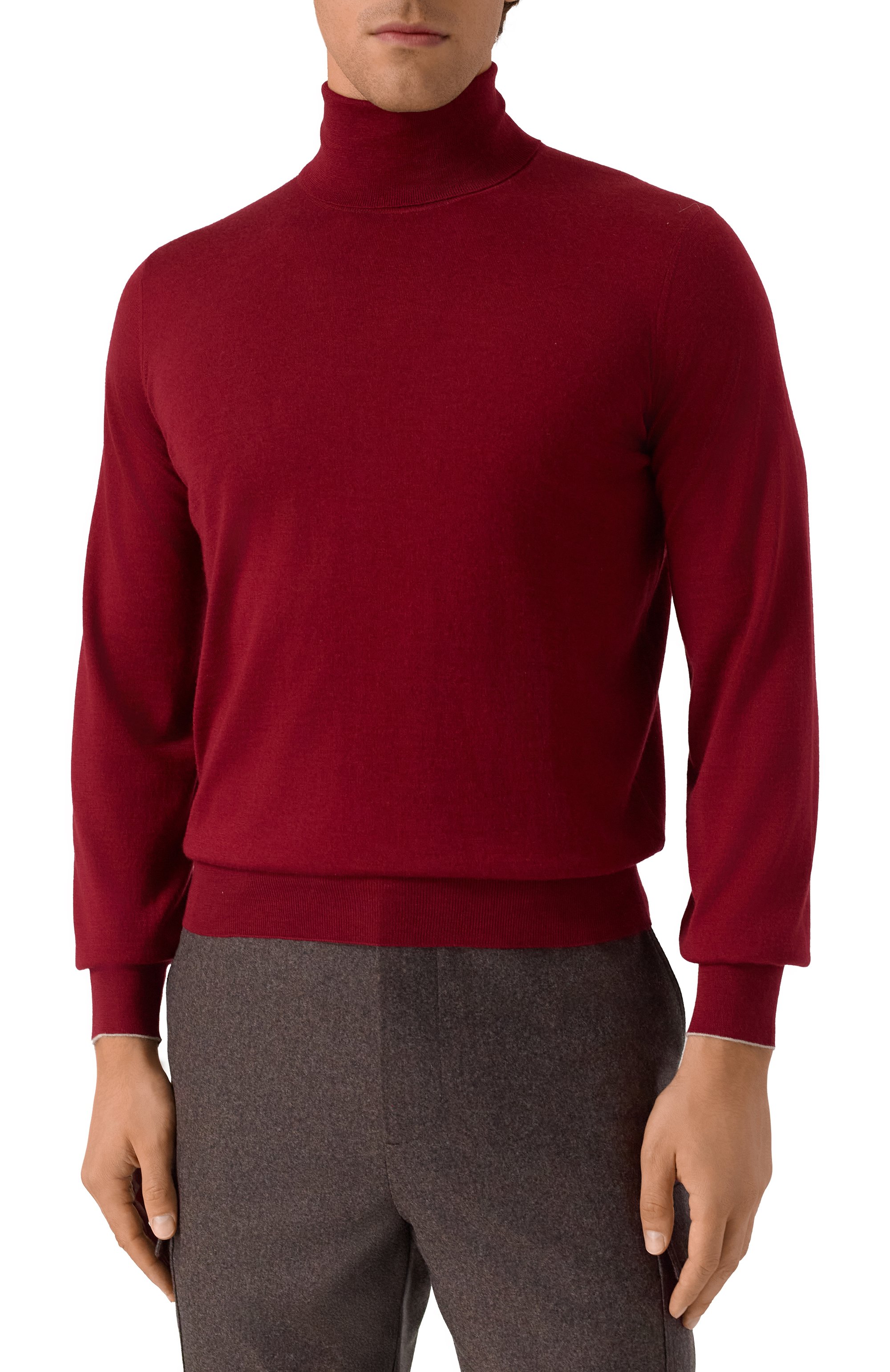 Водолазка из кашемира и шелка BRUNELLO CUCINELLI, арт. M2300103, фото 3