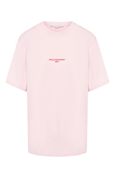 Женская хлопковая футболка STELLA MCCARTNEY, арт. 511240/SMW94