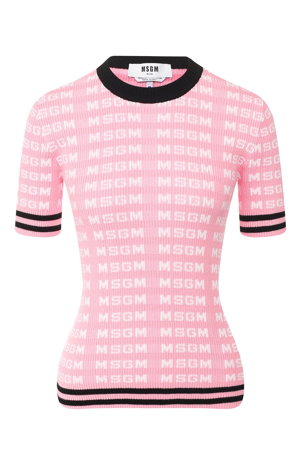Хлопковый топ MSGM, арт. 2841MDM113 207292, фото 1