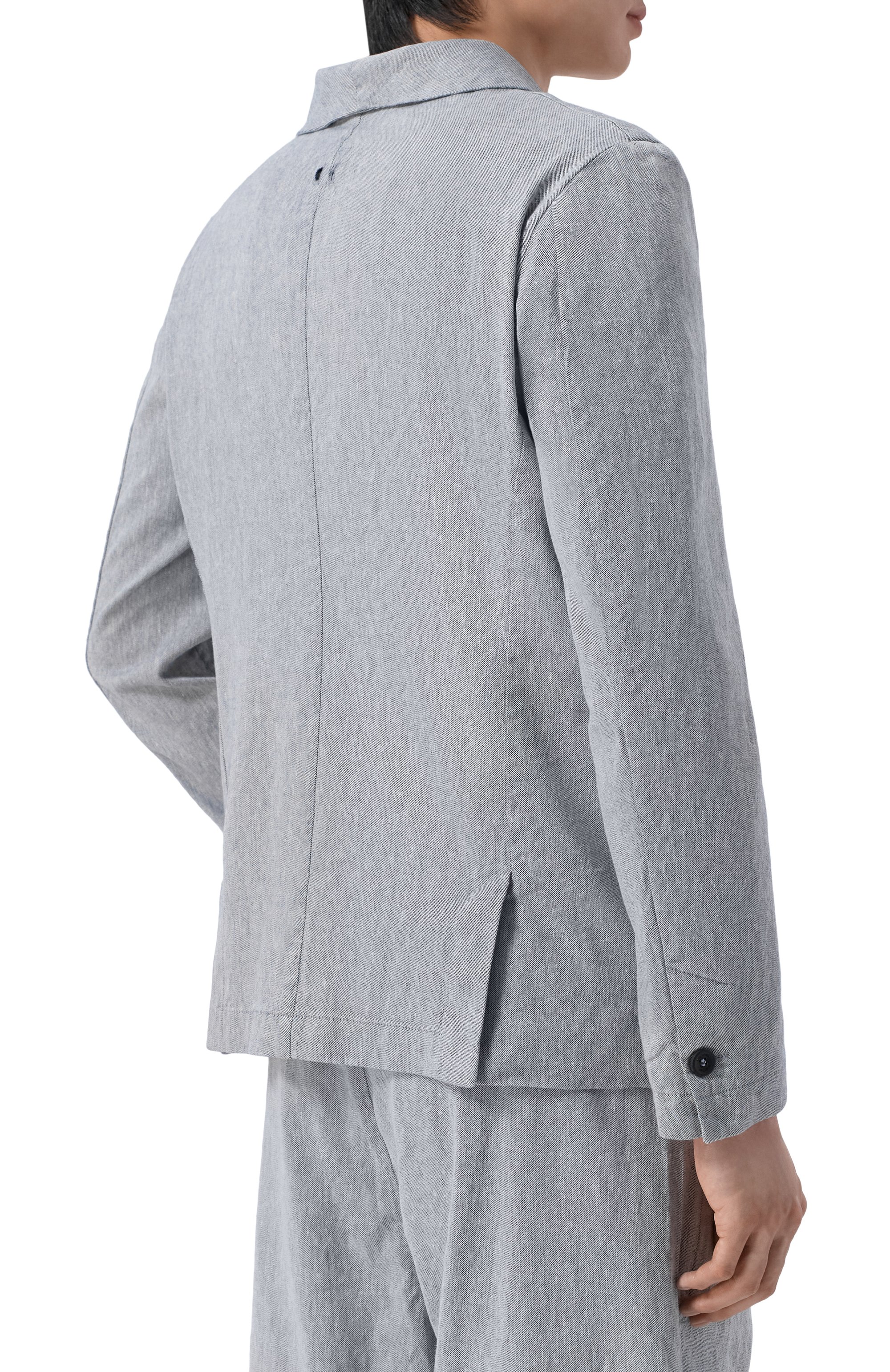 Пиджак изо льна и хлопка HANNES ROETHER, арт. PAR32D0NE.6073, фото 4