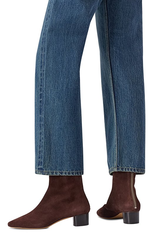 Замшевые ботильоны Le Monde Beryl CAR-SUE-CH0 Коричневый  CAR-SUE-CH0 Фото 2