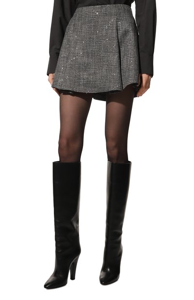 Юбка-шорты с отделкой пайетками IN THE MOOD FOR LOVE, арт. P0MPEI SK0RT/RS2301100004, фото 3