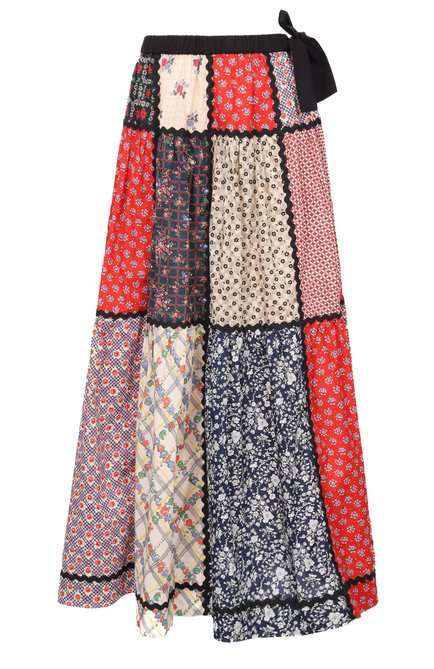 Женская хлопковая юбка MIU MIU, арт. MG1454-1XEM-F0011